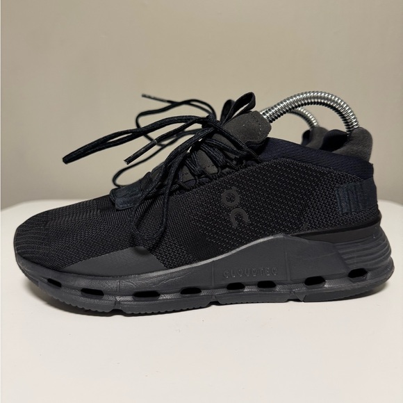 On Running Shoes - On Cloudnova Sneakers Black Eclipse - Women’s 6 (Roomy Fit)